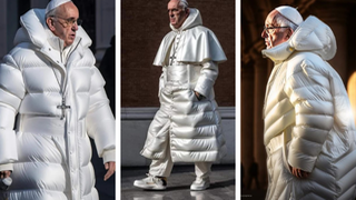 Falsa imagen del Papa elaborada con Inteligencia Artificial