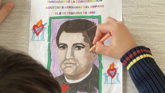 Dibujo del fundador Sebastián Gili Vives