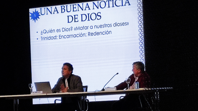 Cadiñanos, durante su intervención