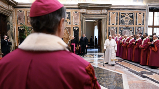 Francisco y los jueces de la Rota