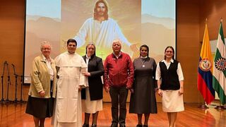 Representantes de la Conferencia de Religiosos de Colombia