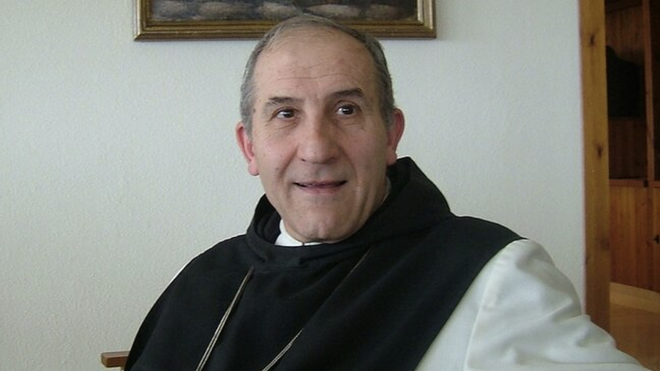 José Alegre, abad emérito de Poblet