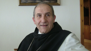 José Alegre, abad emérito de Poblet