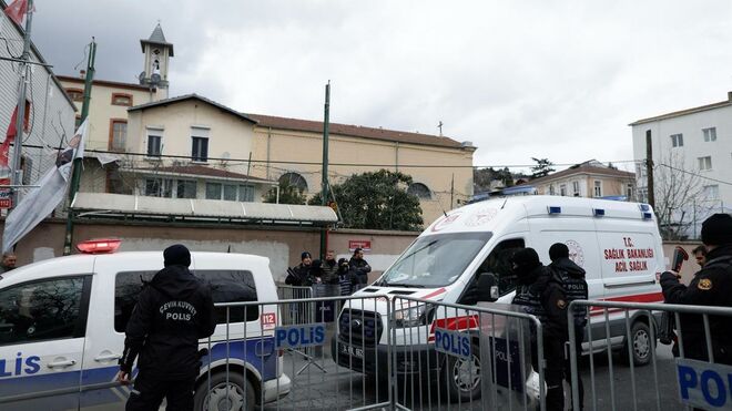 Ataque a una iglesia en Estambul