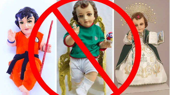 Arquidiócesis de México llama a no vestir al niño Dios de cosas raras