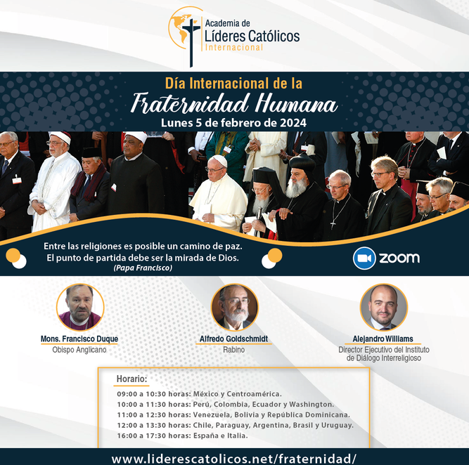 Encuentro interreligioso organizado por la Academia de líderes Religiosos