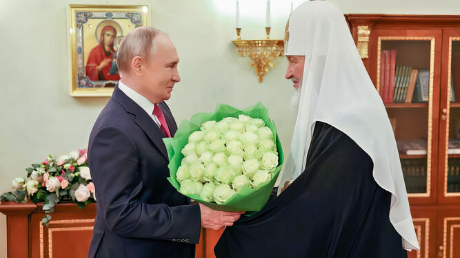 Vladimir Putin y el patriarcade Kiril