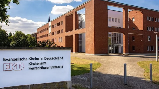 Sede de la Iglesia Evangélica alemana en Hannover, donde se presentó el informe