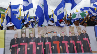 Marcha en Nicaragua en julio de 2018