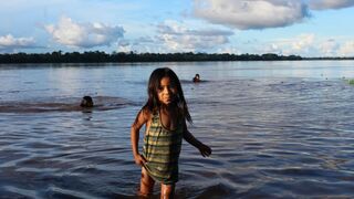 Niña en el Putumayo