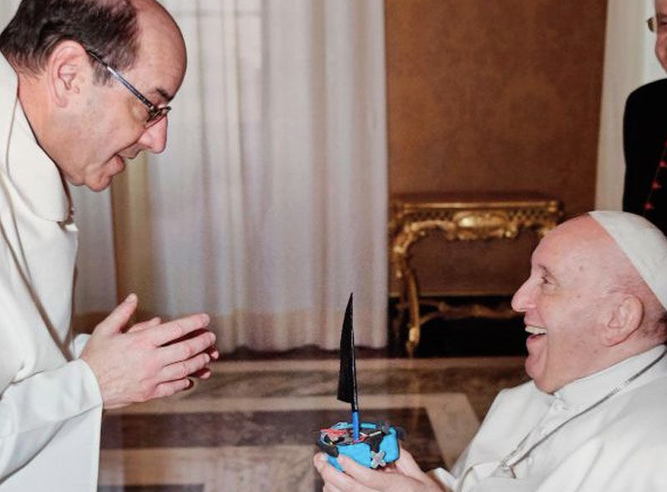 El Papa y Roselló