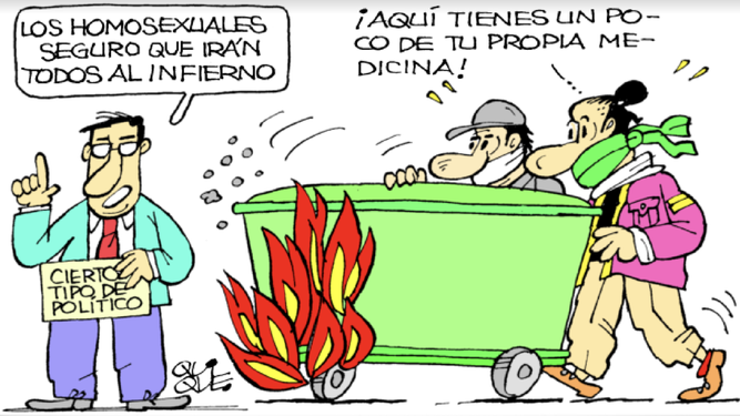 ¿Homosexuales, al infierno?