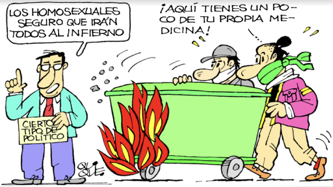 ¿Homosexuales, al infierno?