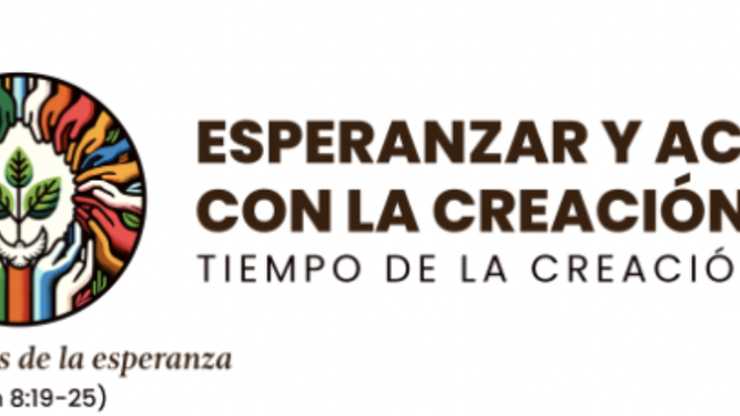 Logo y lema de la campaña Tiempo de la Creación 2024