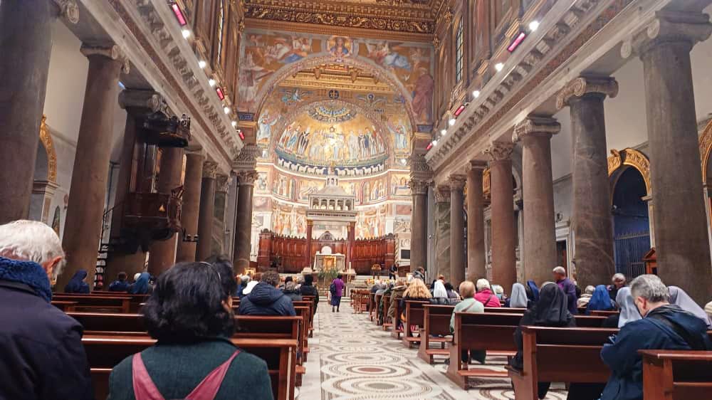 Vigilia Santa María en Trastevere