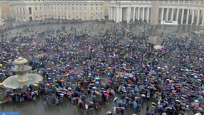 Lluvia en Roma