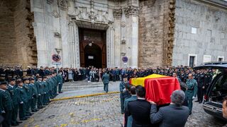 Funeral celebrado en la catedral de Cádiz