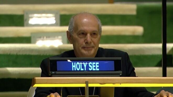 Arzobispo Gabriele Caccia, Observador Permanente de la Santa Sede ante la ONU