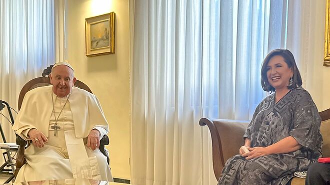 Francisco recibe a Xóchitl Gálvez