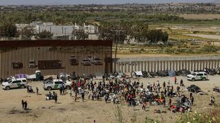 Migrantes es el paso fronterizo de Tijuana, México