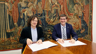Firman del convenio Deusto y BCAM