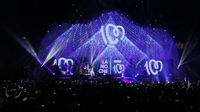 Concierto en Madrid, organizado por Cadena 100 y Manos Unidas