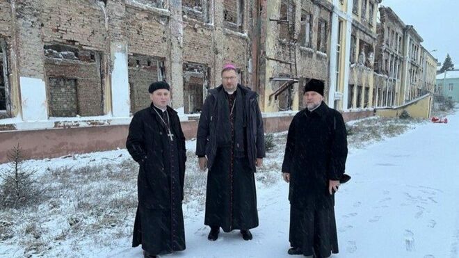 Monseñor Visvaldas Kulbokas, nuncio apostólico en Ucrania