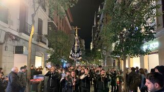 Pasacalles de la orquesta de la Semana Santa de Medina del Campo en Madrid