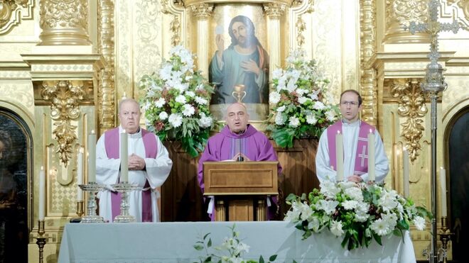 Benavent en la parroquia del barrio de Campanar