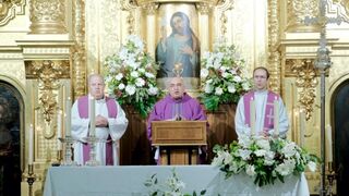 Benavent en la parroquia del barrio de Campanar
