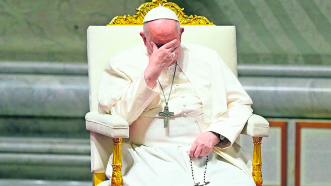 El Papa, de nuevo con gripe