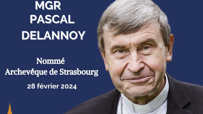 Pascal Delannoy, arzobispo electo de Estrasburgo