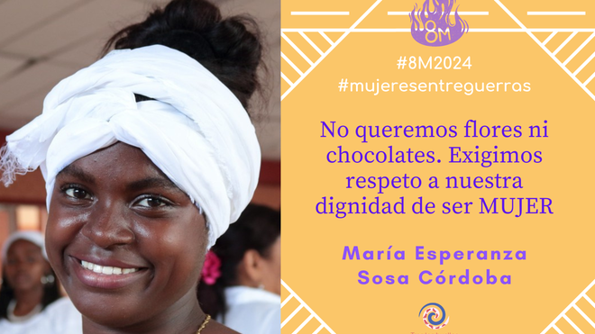 No queremos flores ni chocolates. Exigimos respeto a nuestra dignidad de ser MUJER