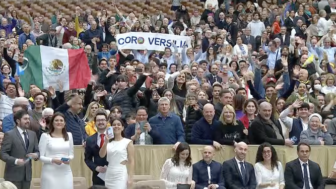Fieles en la audiencia general de este miércoles, 28 de febrero de 2024