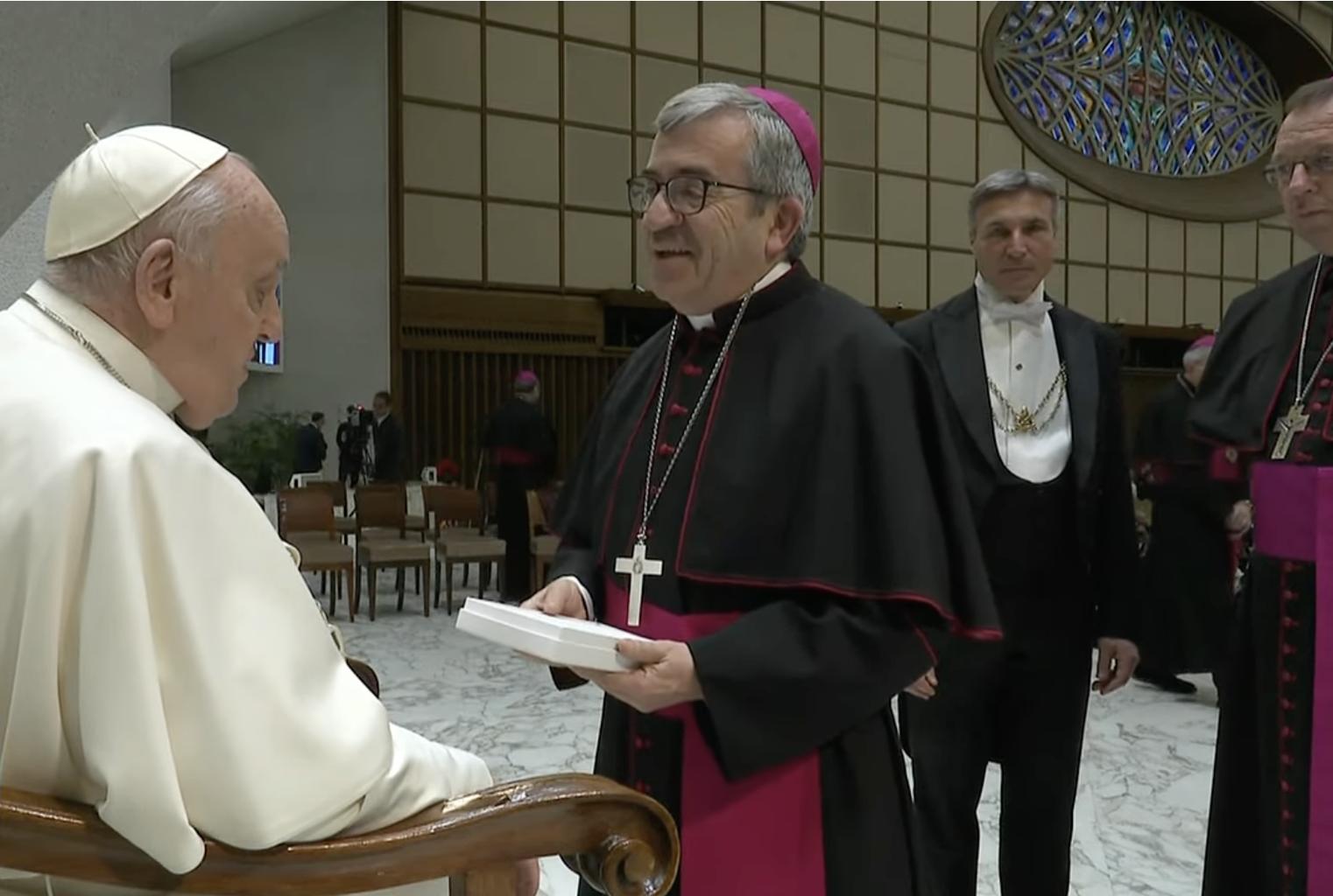 El Papa recibe actas de Isabel la Católica