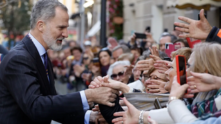 El Rey visitó al Cristo de Medinaceli en el primer viernes de marzo