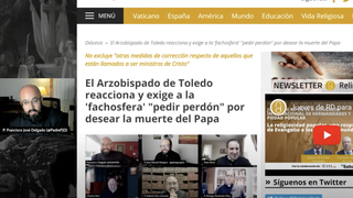 Los curas ultras arremeten en su última tertulia contra Religión Digital