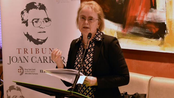 Margit Eckholt ha sido la protagonista de la VII edición de la Tribuna Joan Carrera