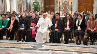 Encuentro de Francisco con miembros del congreso