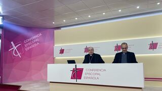 César García Magán, con Josetxo Vera