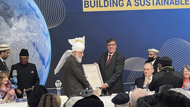 Premio a la paz de los ahmadíes