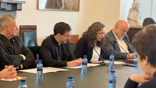 José Cobo con la Plataforma Pacto de Convivencia