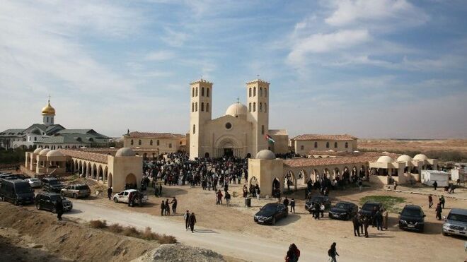 Iglesia del Bautismo de Jesús en Jordania