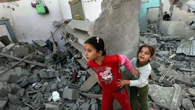 Niñas de Gaza