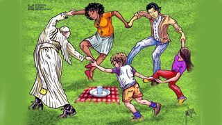 La ilustración de Maupal para el mensaje de Cuaresma de Francisco