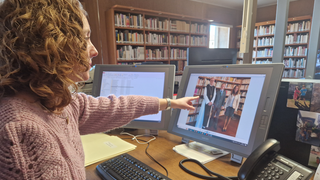 Nuria Gavarró, directora del Archivo Tarradellas