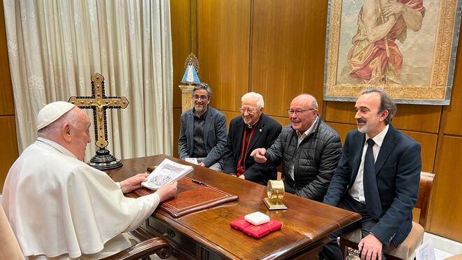Francisco, con el equipo de RD
