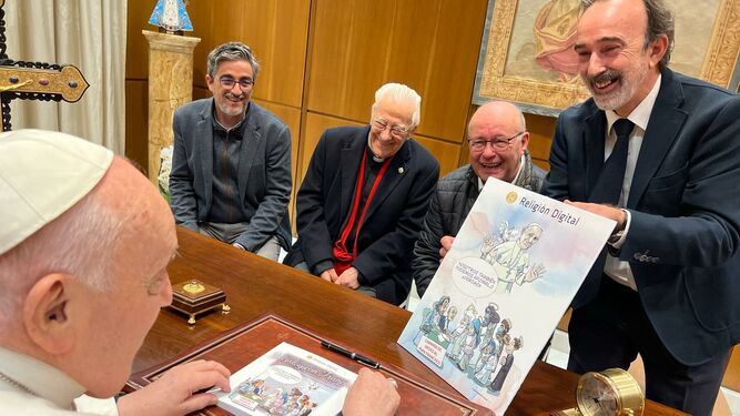 El Papa, con RD