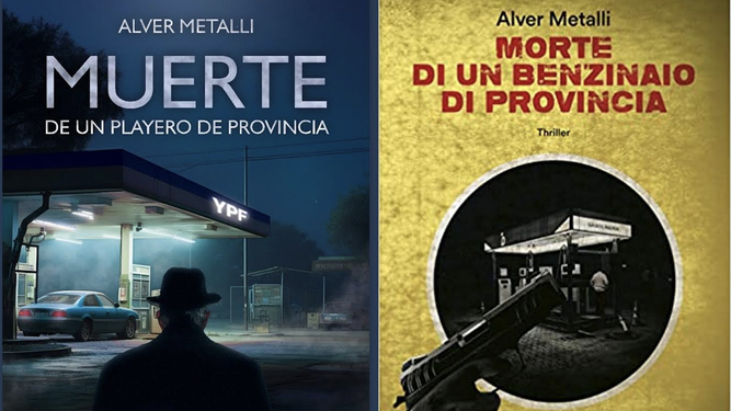 La novela de Metalli, en sus ediciones en español e italiano