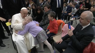 El Papa, a la comunidad del Bambino Gesú